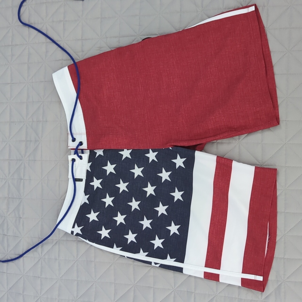 Hurley Phantom Board Shorts American flag